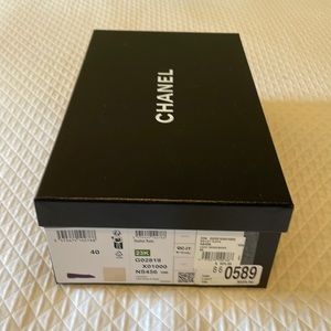 Chanel ballerina shoebox